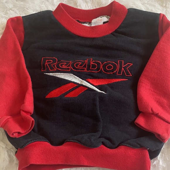 Vintage 90s Reebok color block baby sweater - Picture 2 of 5